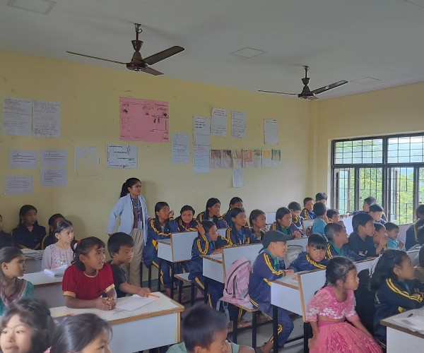 Smiles That Matter: A Day of Dental Awareness at Shree Khandadevi School