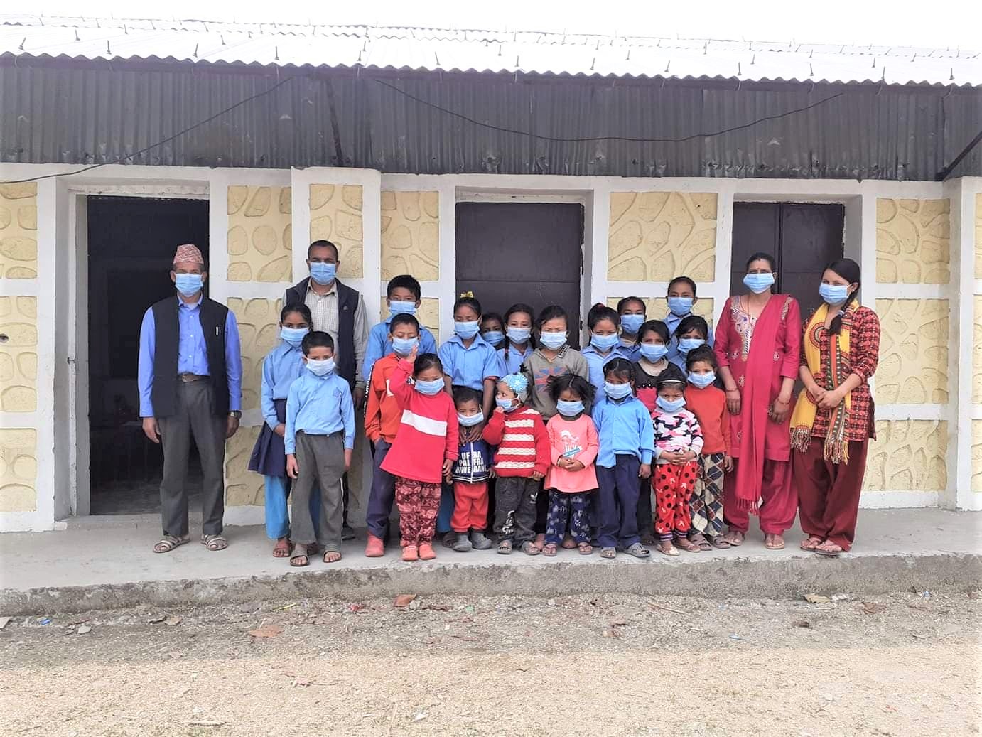 Covid-19 Awareness Plus Covid-19 Preventive Materials Distribution Program At Chaurideurali-8, Sungure