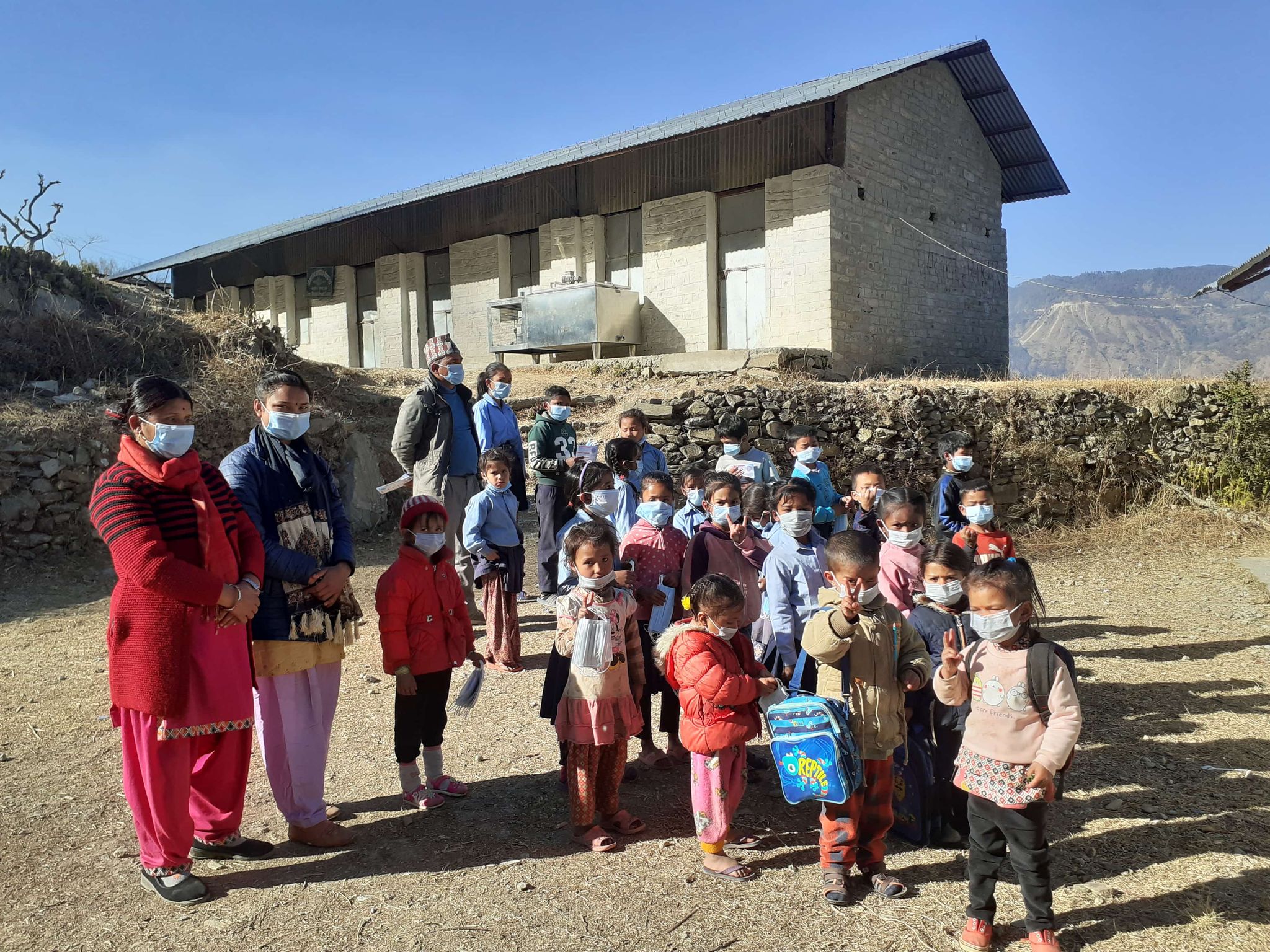 Covid-19 Awareness Plus Covid-19 Preventive Materials Distribution Program At Chaurideurali-5