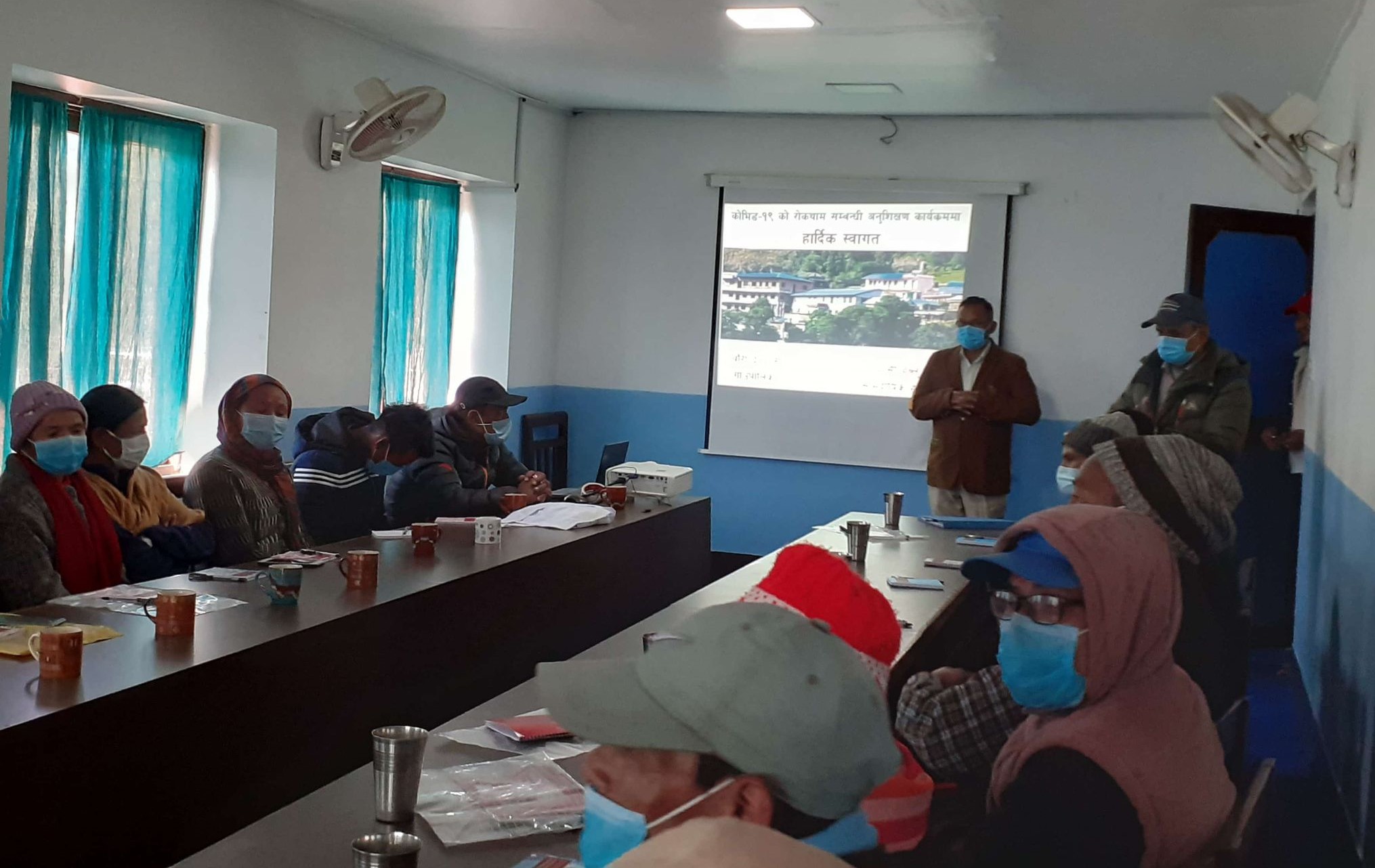 Covid-19 Awareness Training Program at Chaurideurali-2, Nagre Gagarche