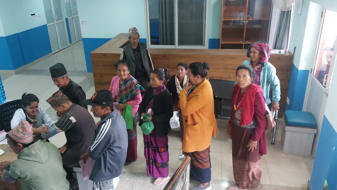 Successfully Conducted Two-Day Free Acupuncture Health Camp