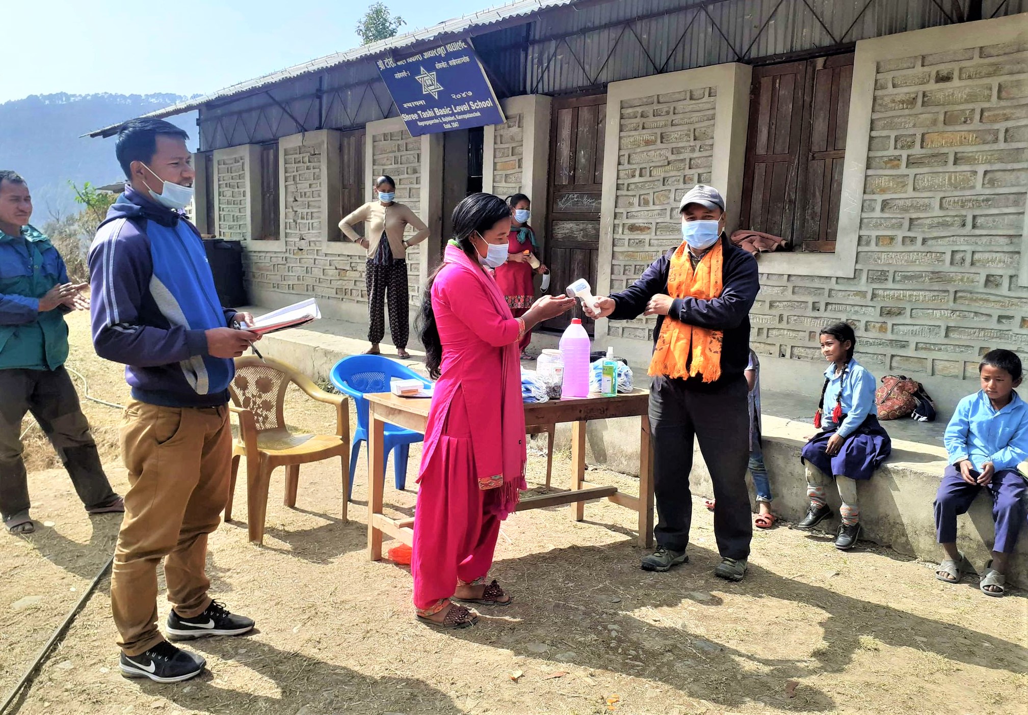 Covid-19 Awareness Plus Covid-19 Preventive Materials Distribution Program At STBBS